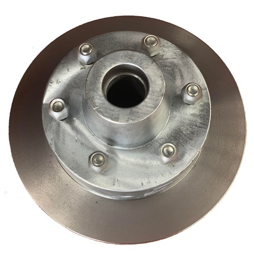 DISC HUB 12" LC6 HD GALVANISED suits Holden or Ford bearings