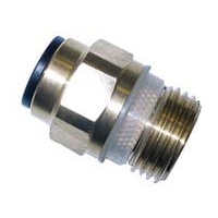 PUSH FIT Male Brass/Chrome 1/2" to 12mm ( PFMB )