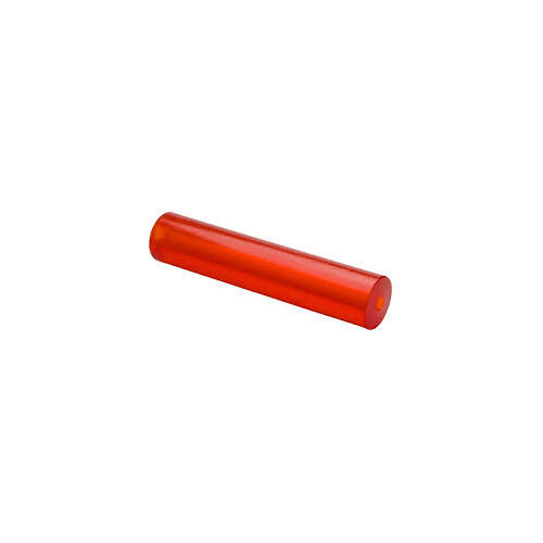 Red Poly 12" STRAIGHT Roller (25mm Hole)