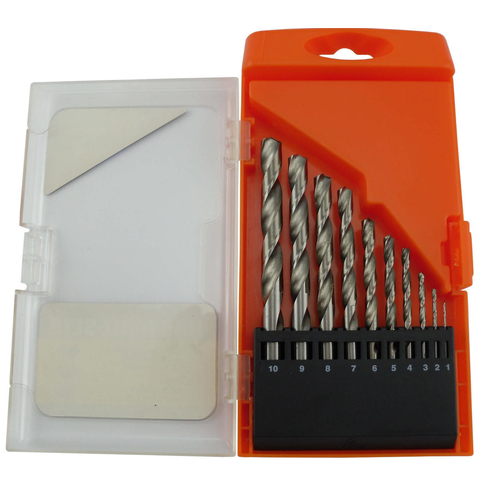 17pce 1-10mm HSS Drill Set