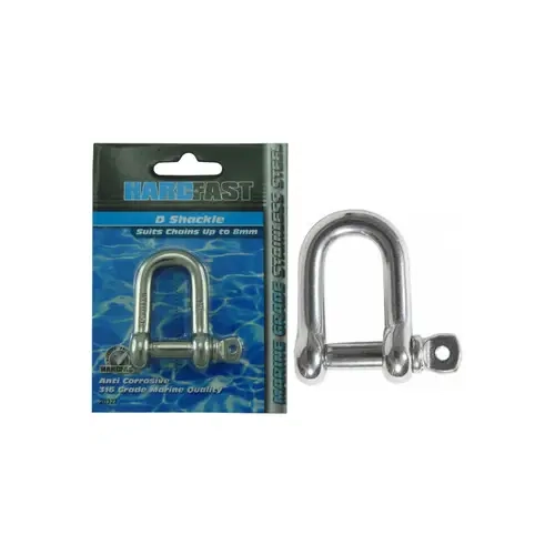 D SHACKLES 12mm D Shackle Stainless Steel