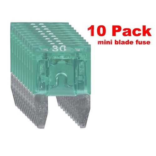 30Amp Mini Blade Fuse - 10pk
