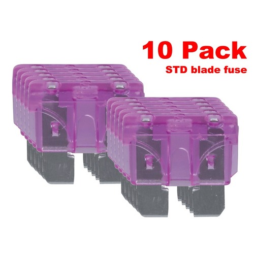 3A STD BLADE FUSE 10 PACK