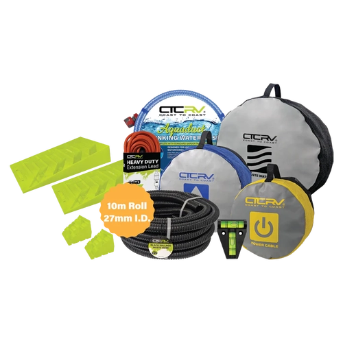 Coast to Coast RV Essentials Caravan Starter Kit with 27 mm Waste Hose