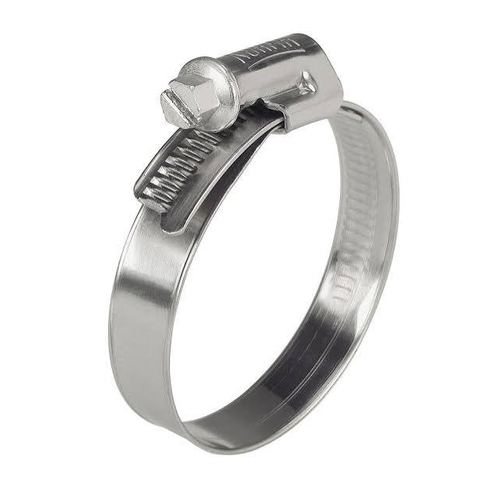 Stainless Hose Clamp 14-27mm x 8mm wide 316