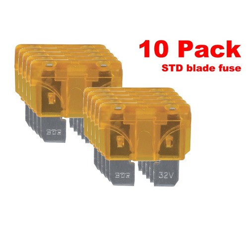 5A STD BLADE FUSE 10 PACK