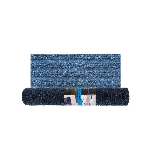 Aqua Rib Carpet Prepack - Dark Blue 100cm x 300cm