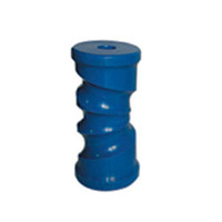 Blue Nylon  6" SELF CENTERING Roller
