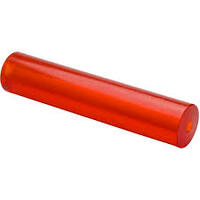 Red Poly 12" STRAIGHT Roller (20mm Hole)