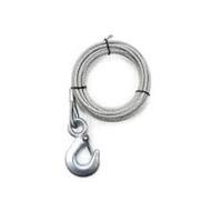 Winch Cable & Snap Hook - 6mm x 7.5m