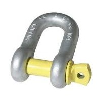 D Shackle - 1.5T Rated, suit 10mm or 13mm chain