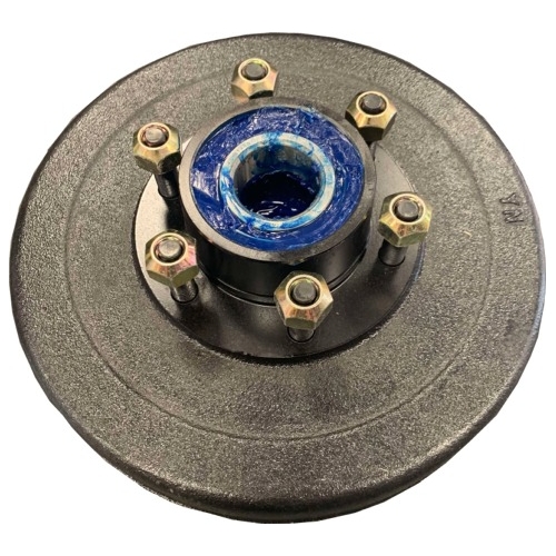 DRUM 12" 6 Stud 3T Dexter Style 22590 bearings
