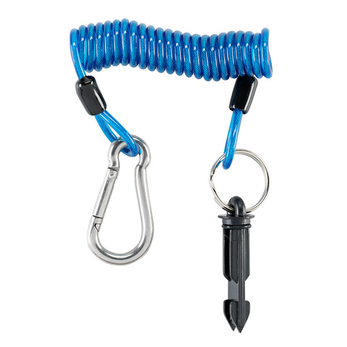 Breakaway  - Coiled Cord BLUE H/D