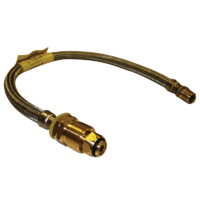 Gas 1/4 MNPT Pigtail (Large) x 450mm POL