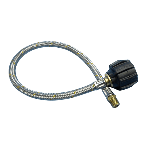 Gas 1/4 MNPT Pigtail (LARGE) x 450mm - NEW STYLE FLCC27