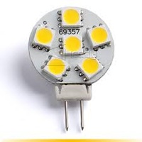 LED BULB - G4 6LED SIDE Pins