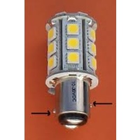 LED BAYONET Bulb - 18LED DOUBLE Contact (Offset Pins)