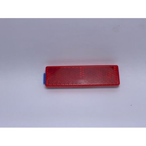 Reflector RED  85x20mm (STICK ON)