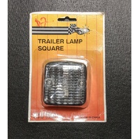 WHITE Front Clearance Marker - Square