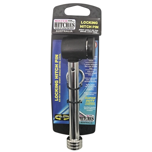 HITCH PIN LOCK - RIGHT ANGLE SWIVEL HEAD LONG LANDCRUISER 300