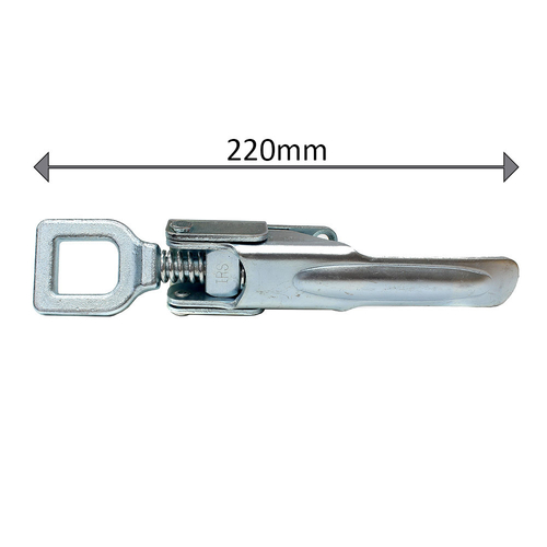 HEAVY DUTY ZP O/CENTRE FASTENER WITH PLATE