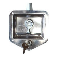 Lock - "T" Shape Recessed BUDGET TYPE