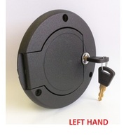 Water Filler, BLACK LOCKABLE - Left Hand