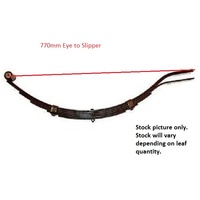  60mm Slipper 7 Leaf x 770mm x 6mm 850kg Black