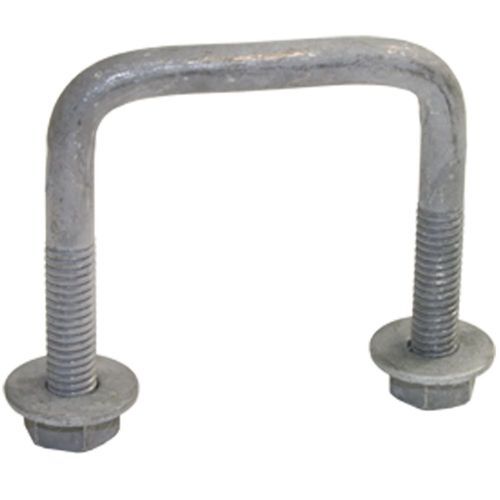U Bolt 1/2 inch 100mm SQUARE x 100mm with nyloc nuts