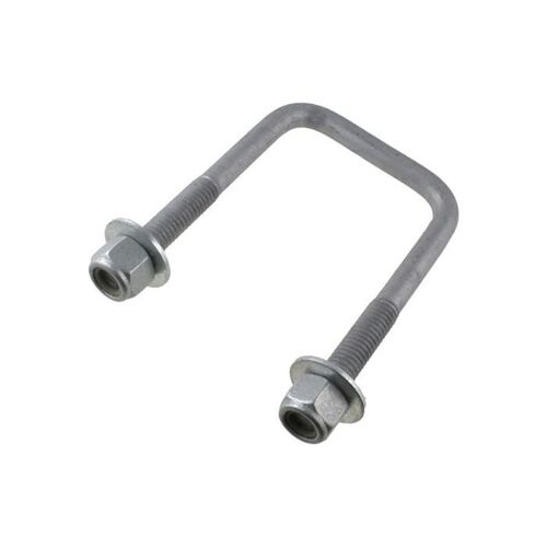 U Bolt 75mm SQUARE x 125mm