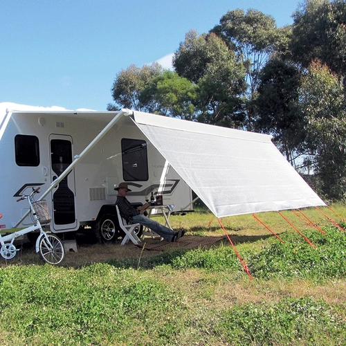 Coast V2 Sunscreen - W3720mm x H1800mm - T/S 13Ft Roll-Out Awning