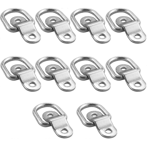 6pce Stainless D Ring Anchor Lashing Set
