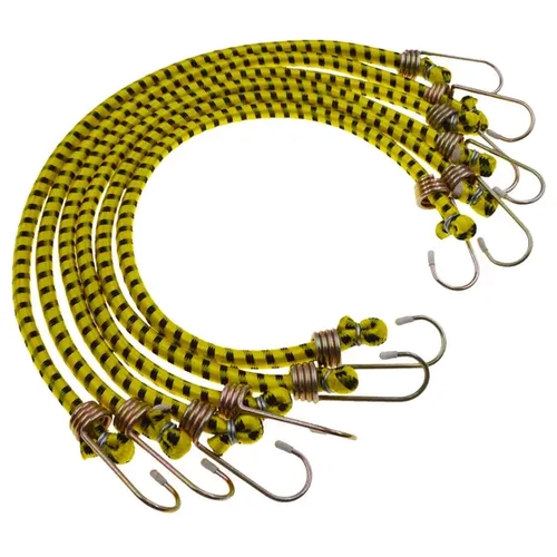 6pce 600mm Heavy Duty Elastic Straps