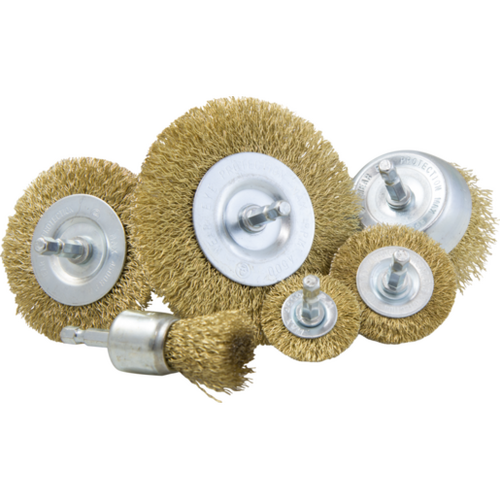 6 PCE WIRE BRUSH SET