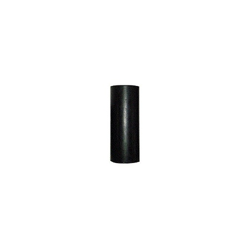 Black Rubber  6" STRAIGHT Roller