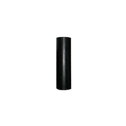 Black Rubber 12" STRAIGHT Roller (17mm Hole)
