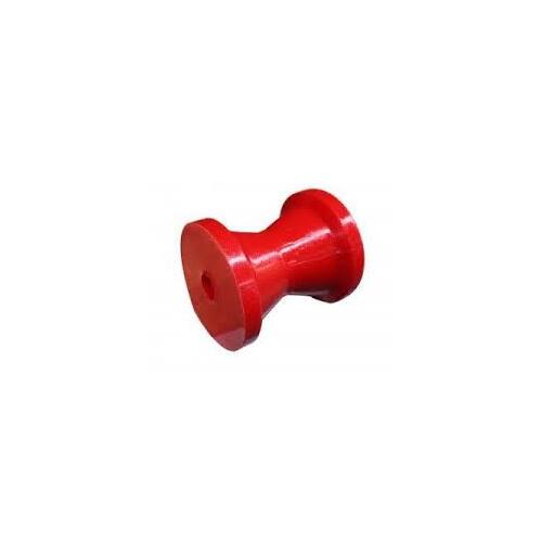 Red Poly  3" BOW Roller