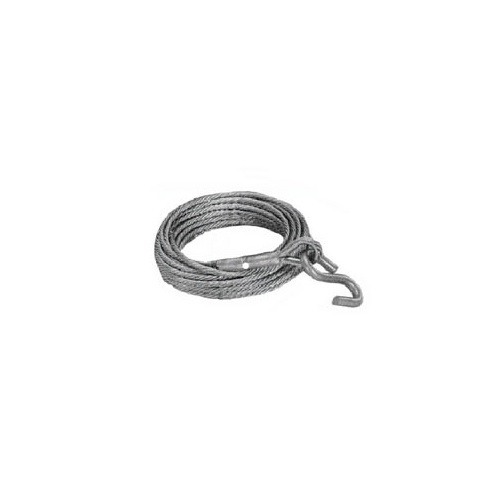Winch Cable & "S" Hook - 4mm x 6m