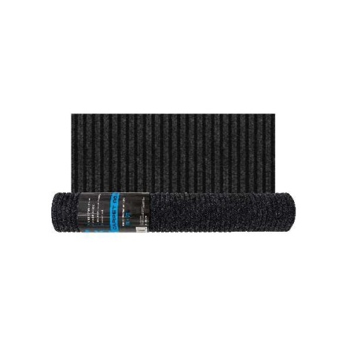 Cascade Rib Carpet Prepack -Anthracite 100cm x 300cm