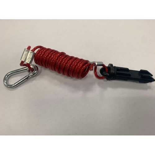 Breakaway  - Coiled Cord ONLY RED