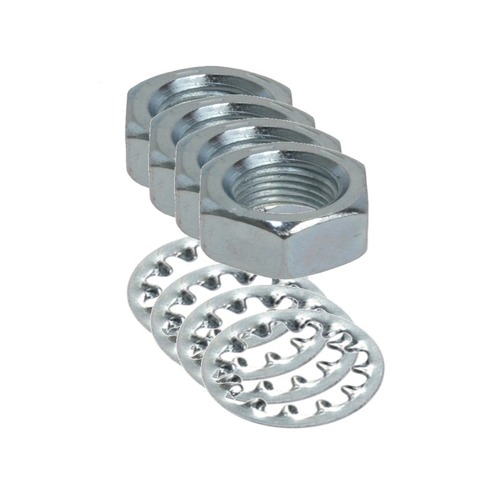 Electric Brake 7/16"UNF Nut & Washer PACK 4