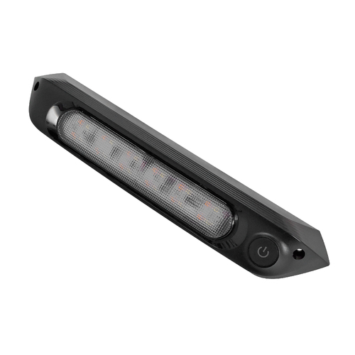 12V Led Awning Light 287mm Black with Switch