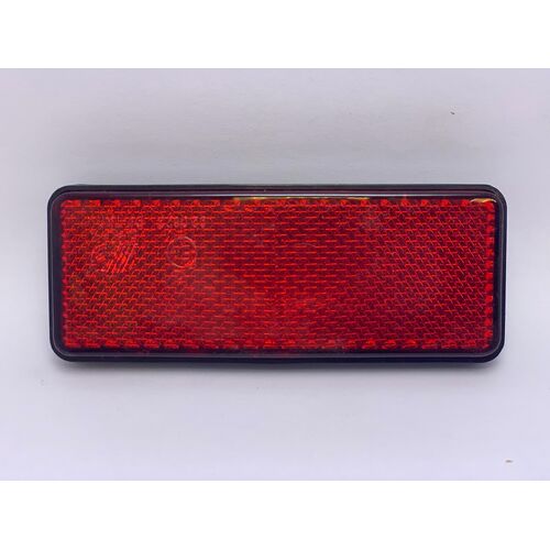Reflector RED  95x36mm (STICK ON)