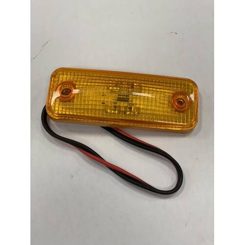 AMBER LED Side Clearance Light - Screw on