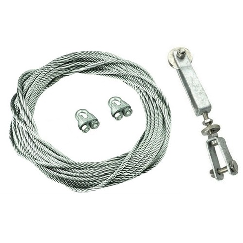 Brake Cable Kit - 8m Adjuster & Clamps