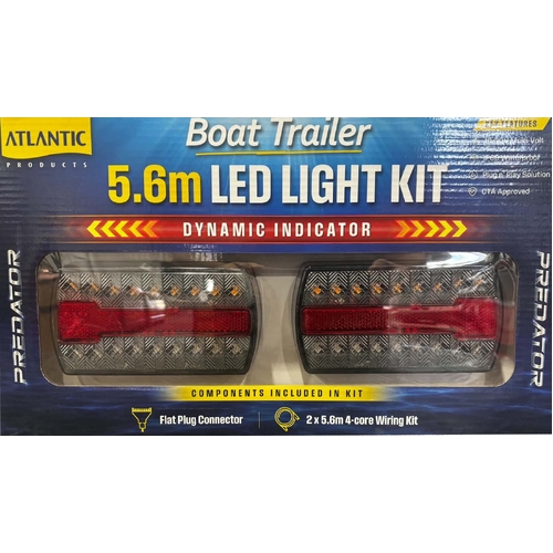 ATLANTIC Boat Trailer 5.6m LED Light Kit  5 YEAR WARRANTY