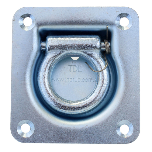 Zinc Plated D Ring Pan Tie-Down 1000KG