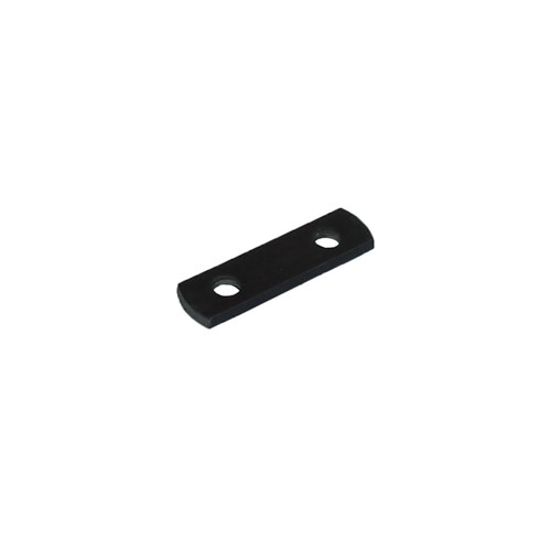 Shackle Plate, Black 9/16" - 65mm Centers