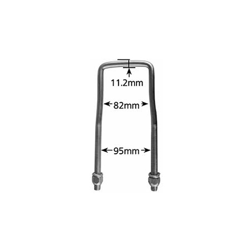 U Bolt & Nuts Spare Wheel Carrier