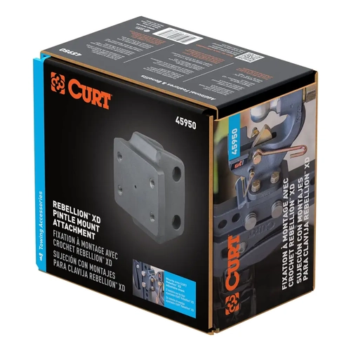 Curt Rebellion XD Pintle Mount Attachment #45950 TBMADJ